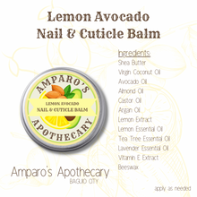 Load image into Gallery viewer, Lemon Avocado Nail and Cuticle Balm
